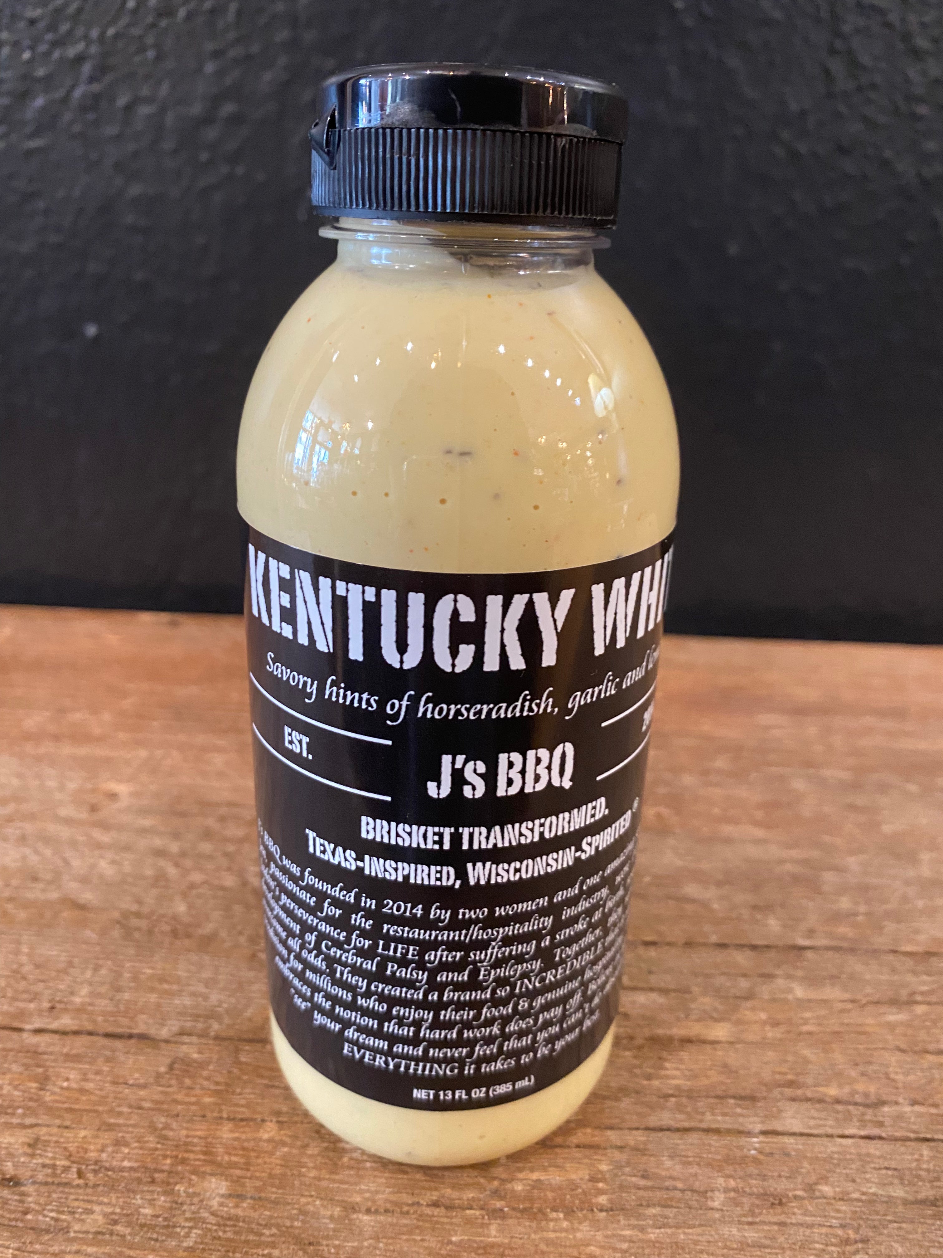 Kentucky White Sauce by Js BBQ