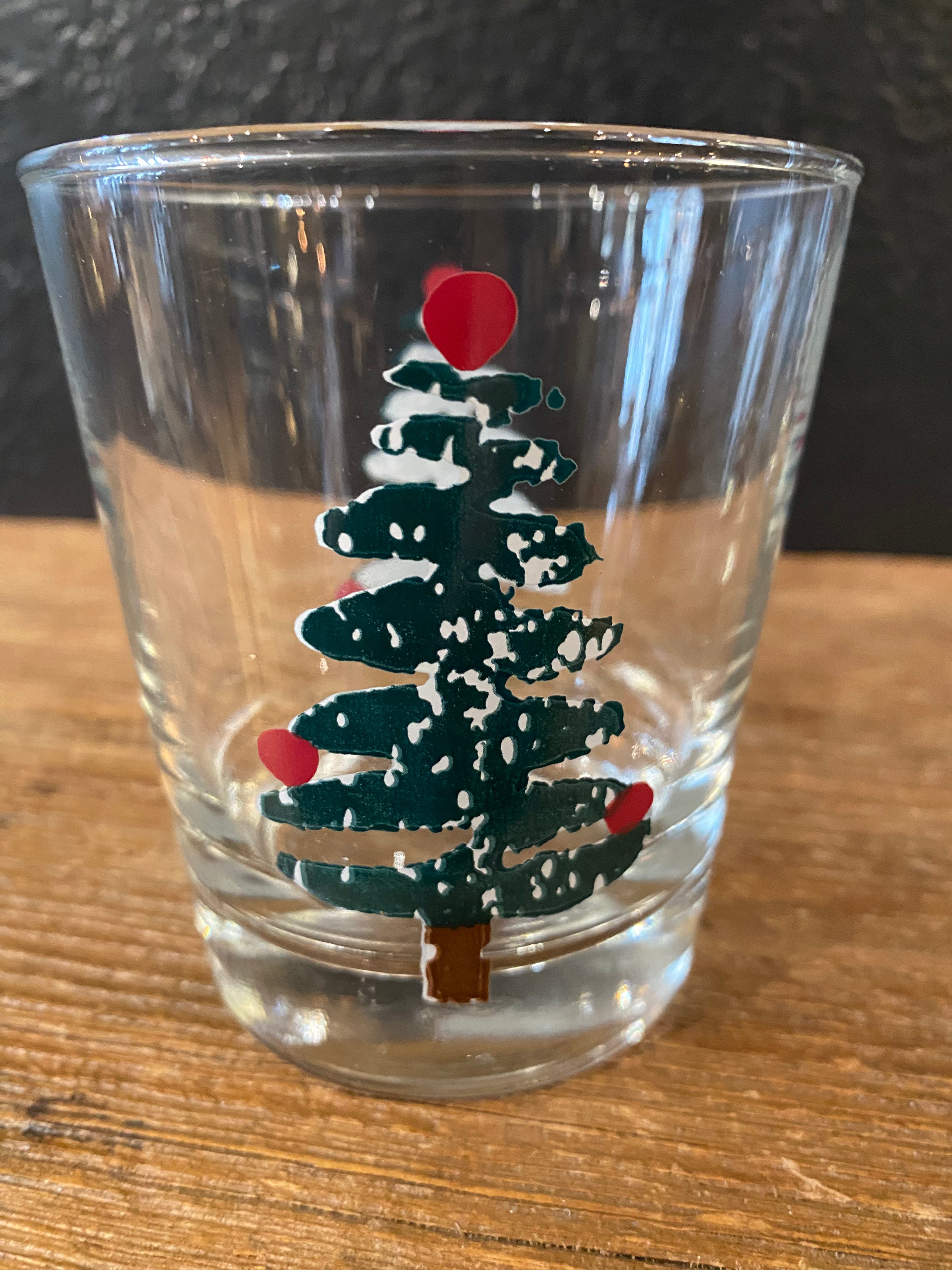 Christmas Tree Rocks Glasses | Set Of Four