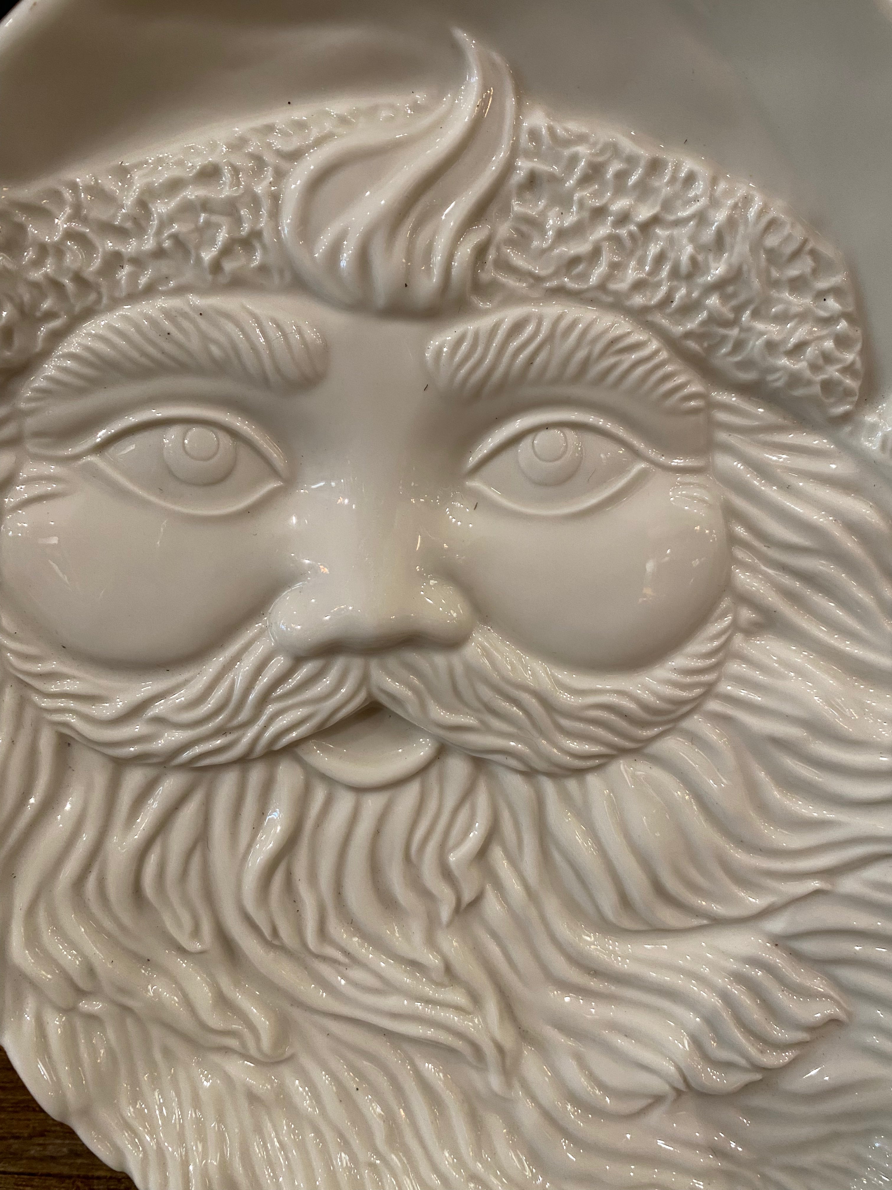 Santa Cookie Plate