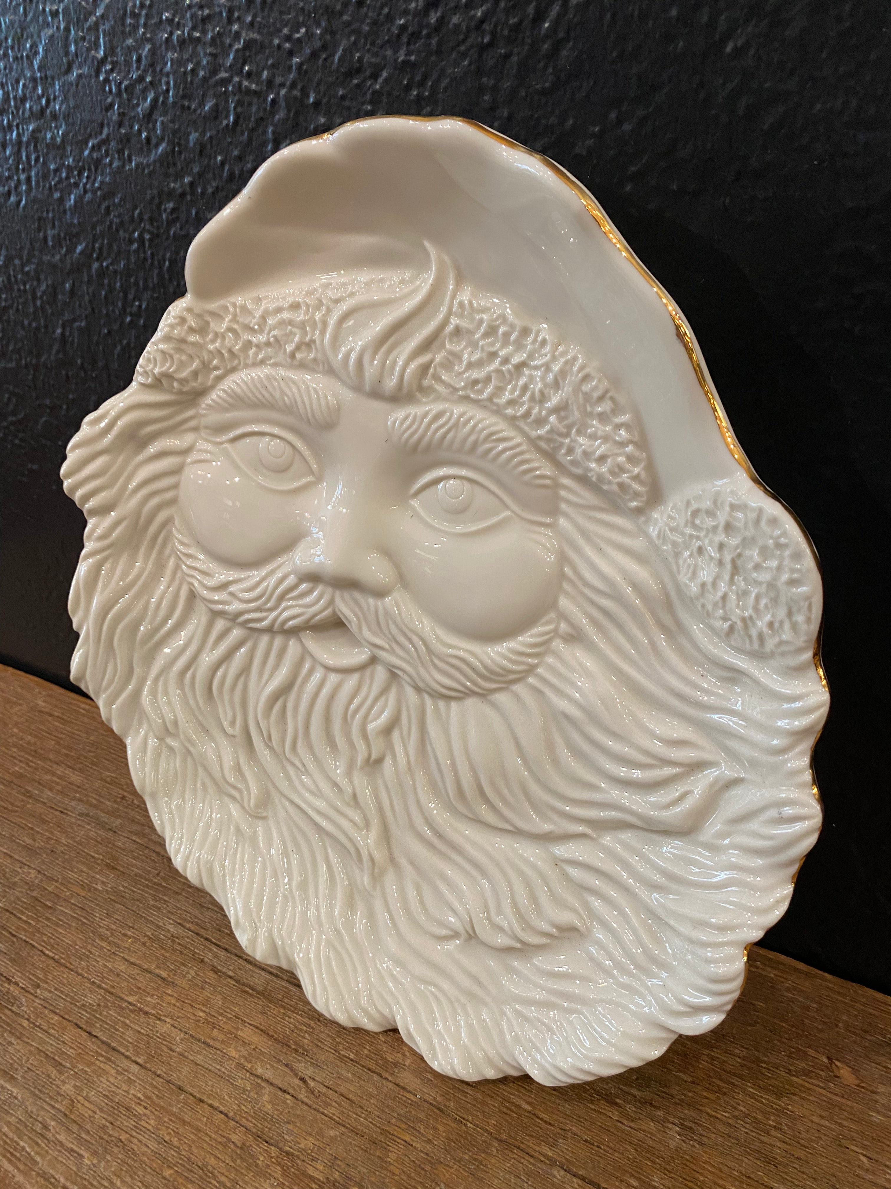 Santa Cookie Plate