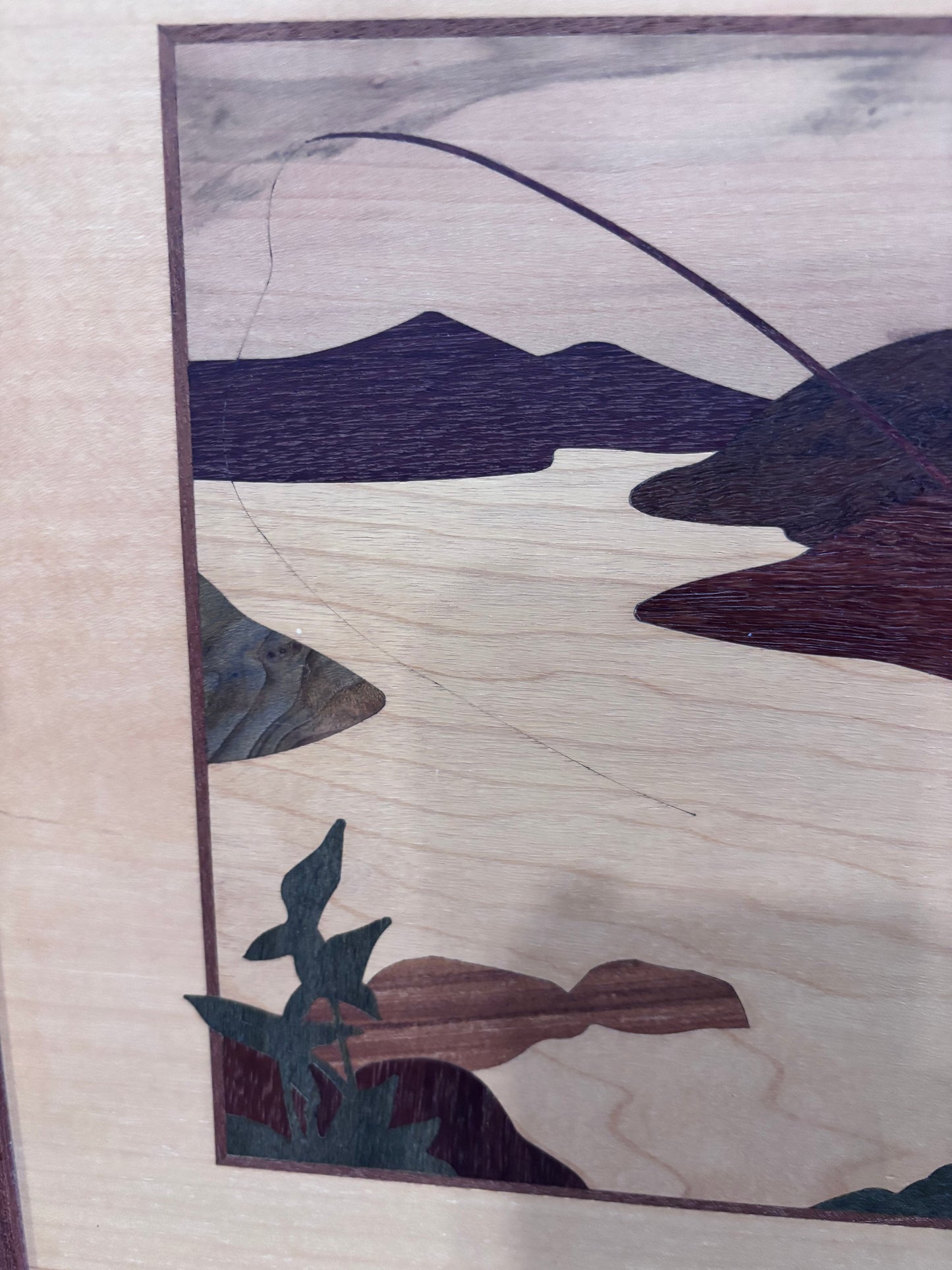 Hudson River Inlay Fishing Picture