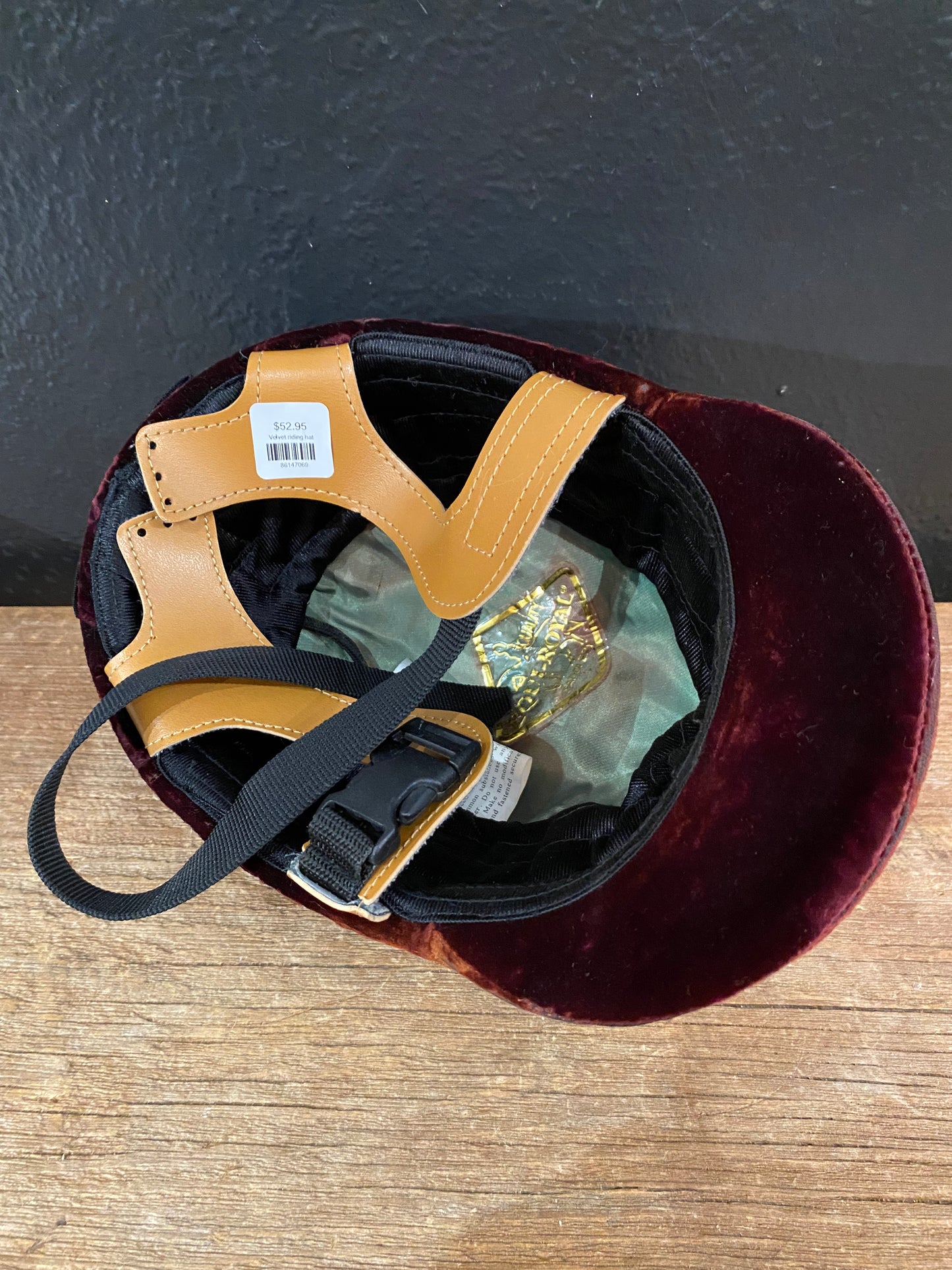 Velvet Equestrian Riding Hat