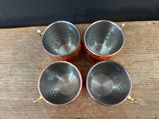 Moscow Mule Mugs | Set Of Four