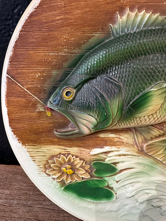 Manistique Michigan Fish Wall Plaque