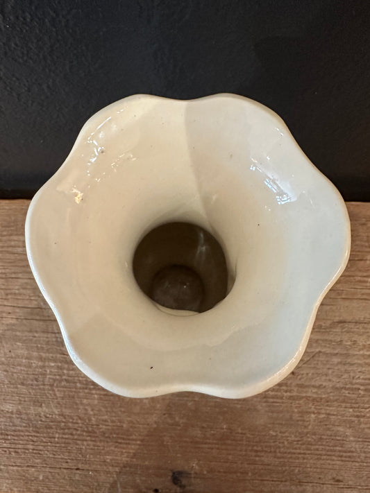 Vintage USA Creamy White Vase