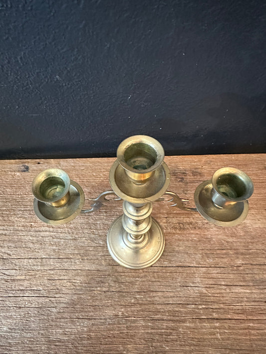 Vintage Brass Candelabra