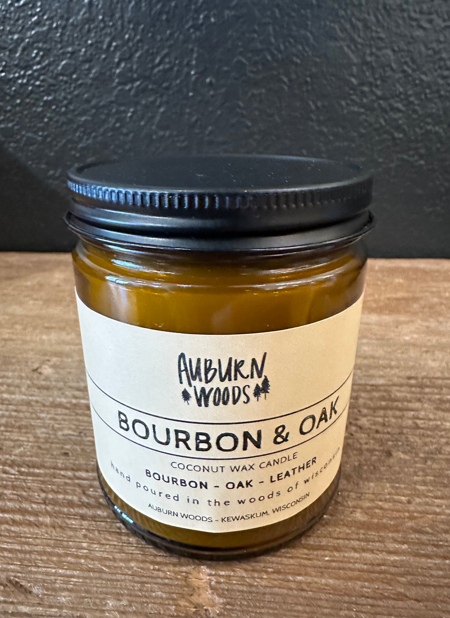 Bourbon & Oak Candle