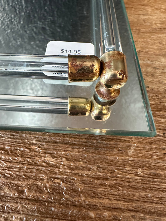 Vintage Mirrored Tray
