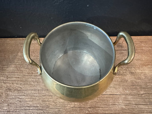 Vintage Brass Pot