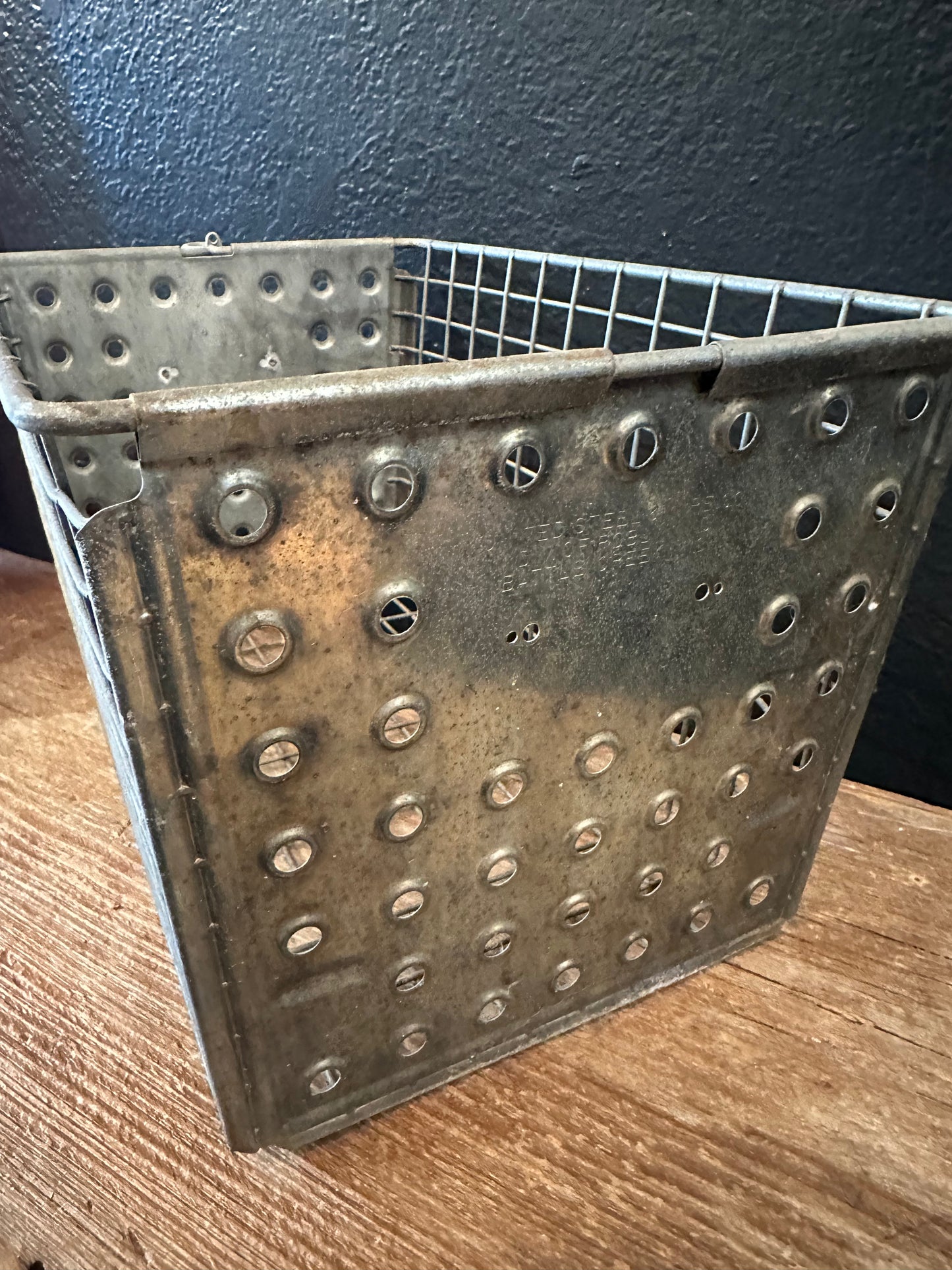 Vintage Locker Basket