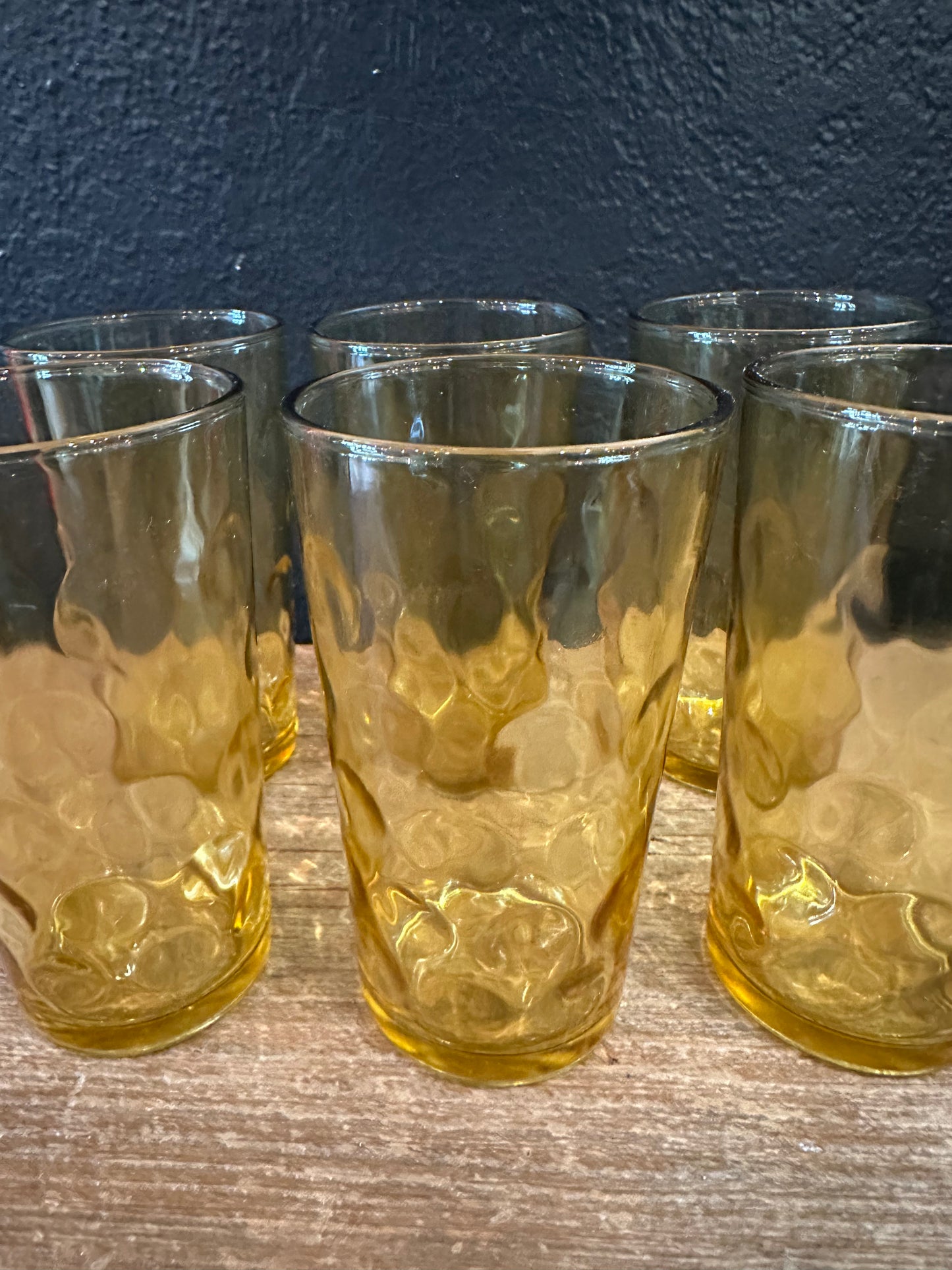 MCM Hazel Atlas Polka Dot Tumblers | Set Of Six
