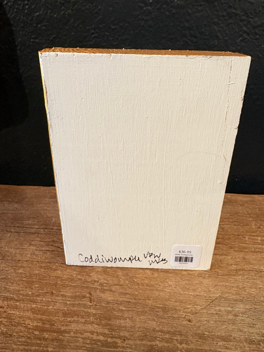 Hand Painted Church Wood Block