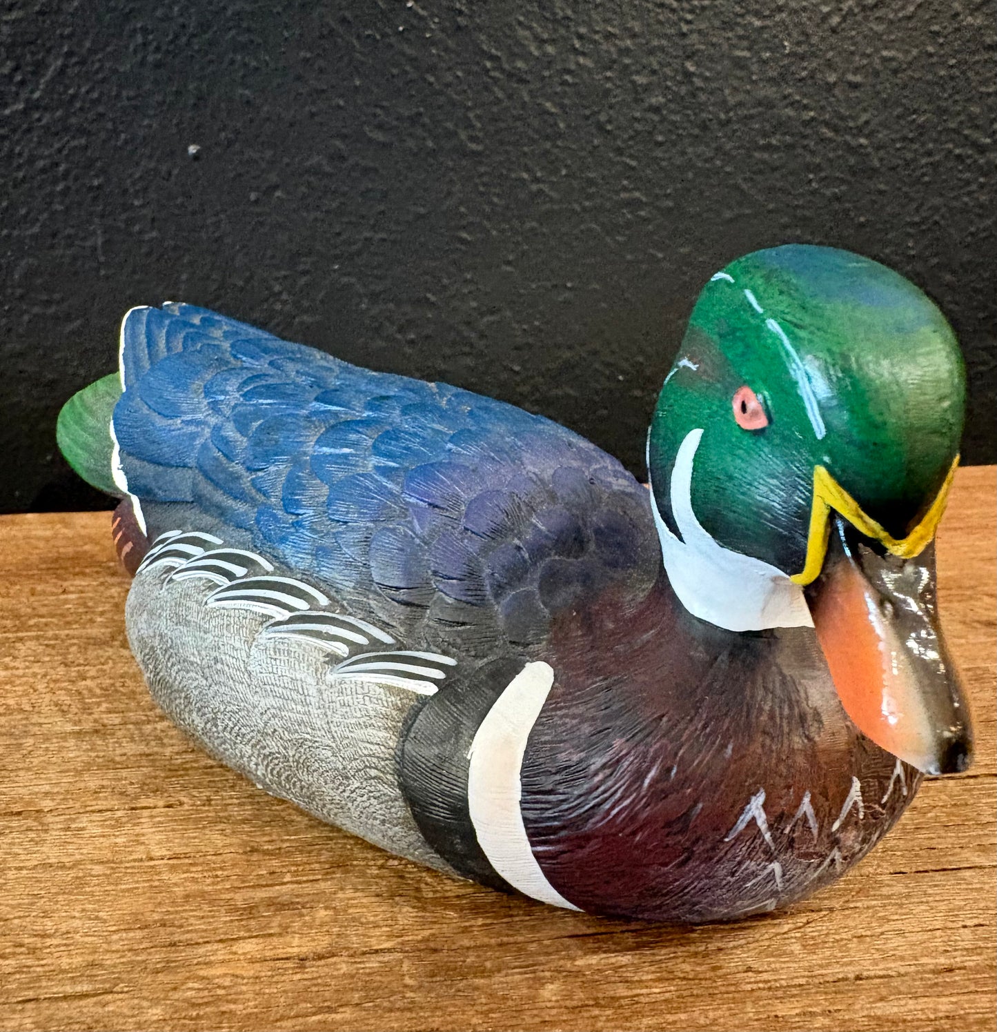 Vintage Drake Mallard Duck Figurine