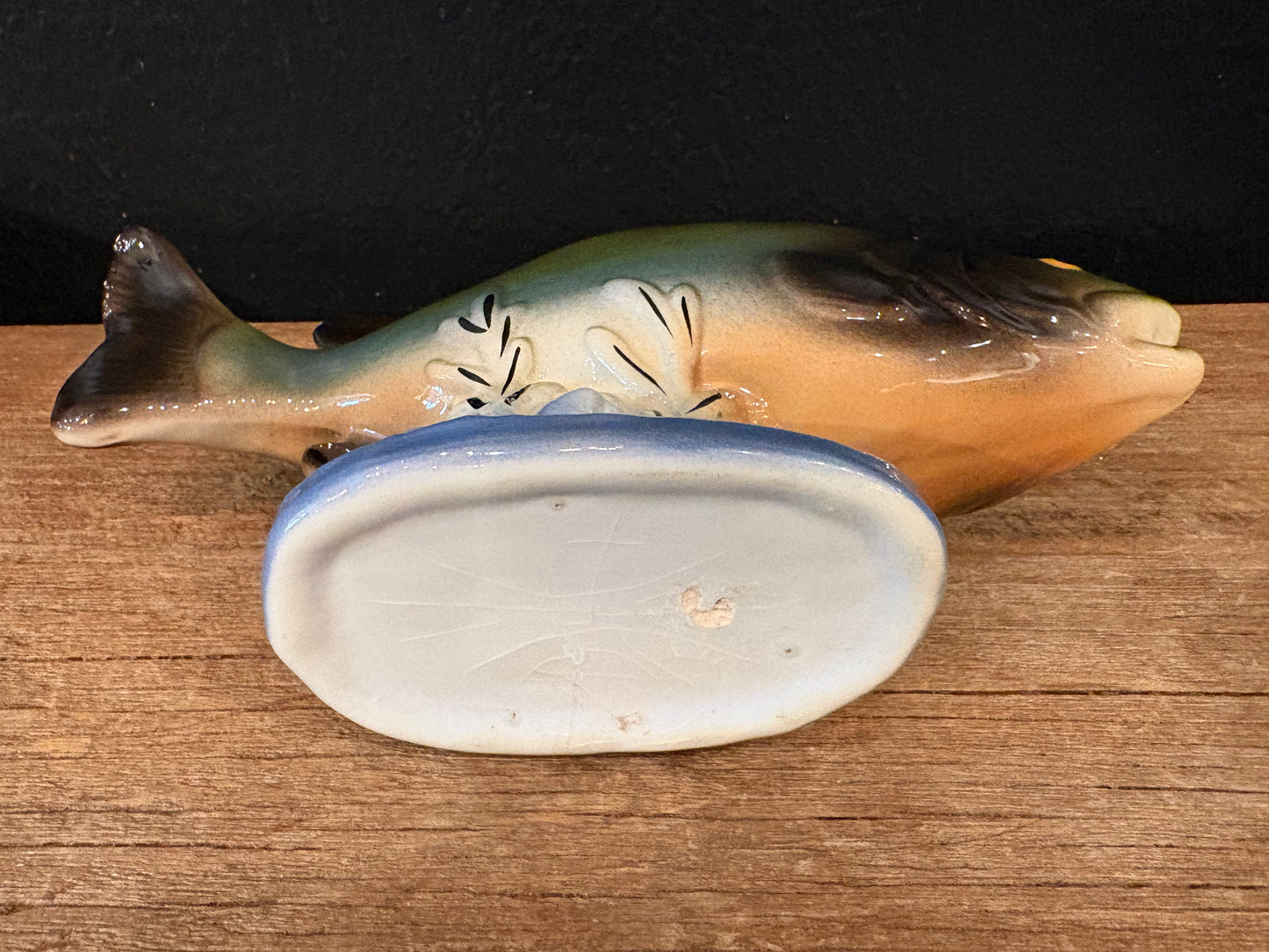 Vintage Fish Planter