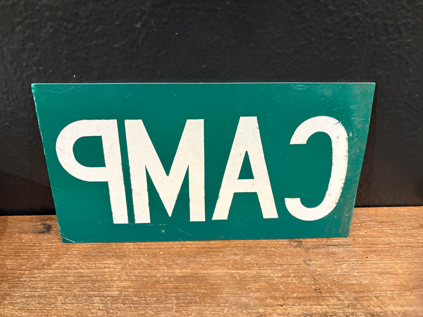 Vintage Camp Sign