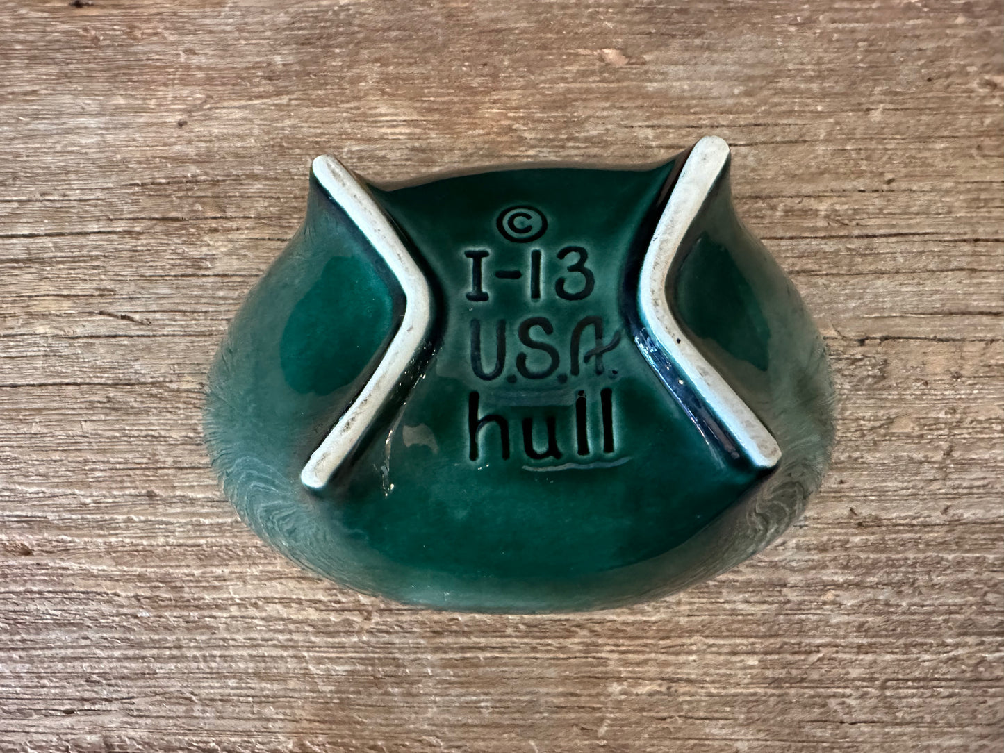 Vintage Footed Hull Planter