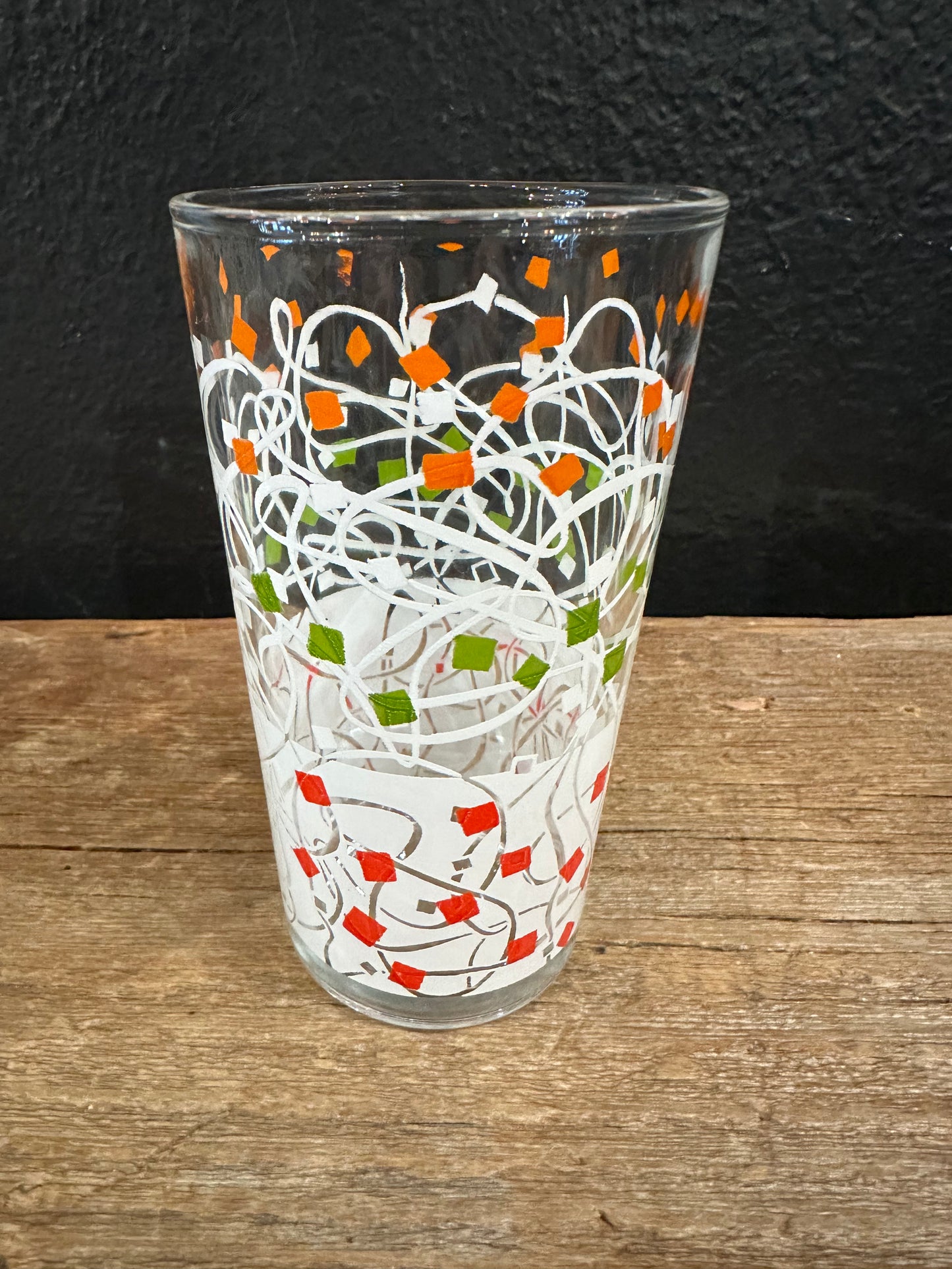 Vintage “Tangled Lights” Glasses | Set Of Four
