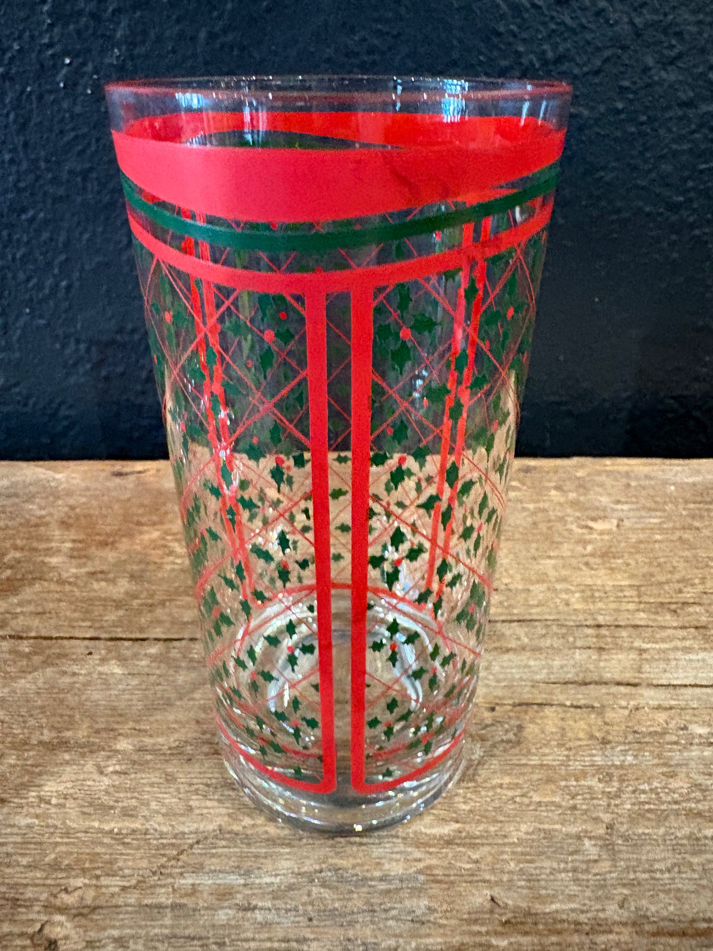 MCM Holly Berry Highball Glasses | Set Of 4