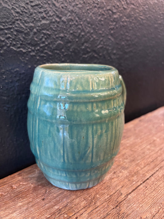 McCoy Stoneware Barrel Mug