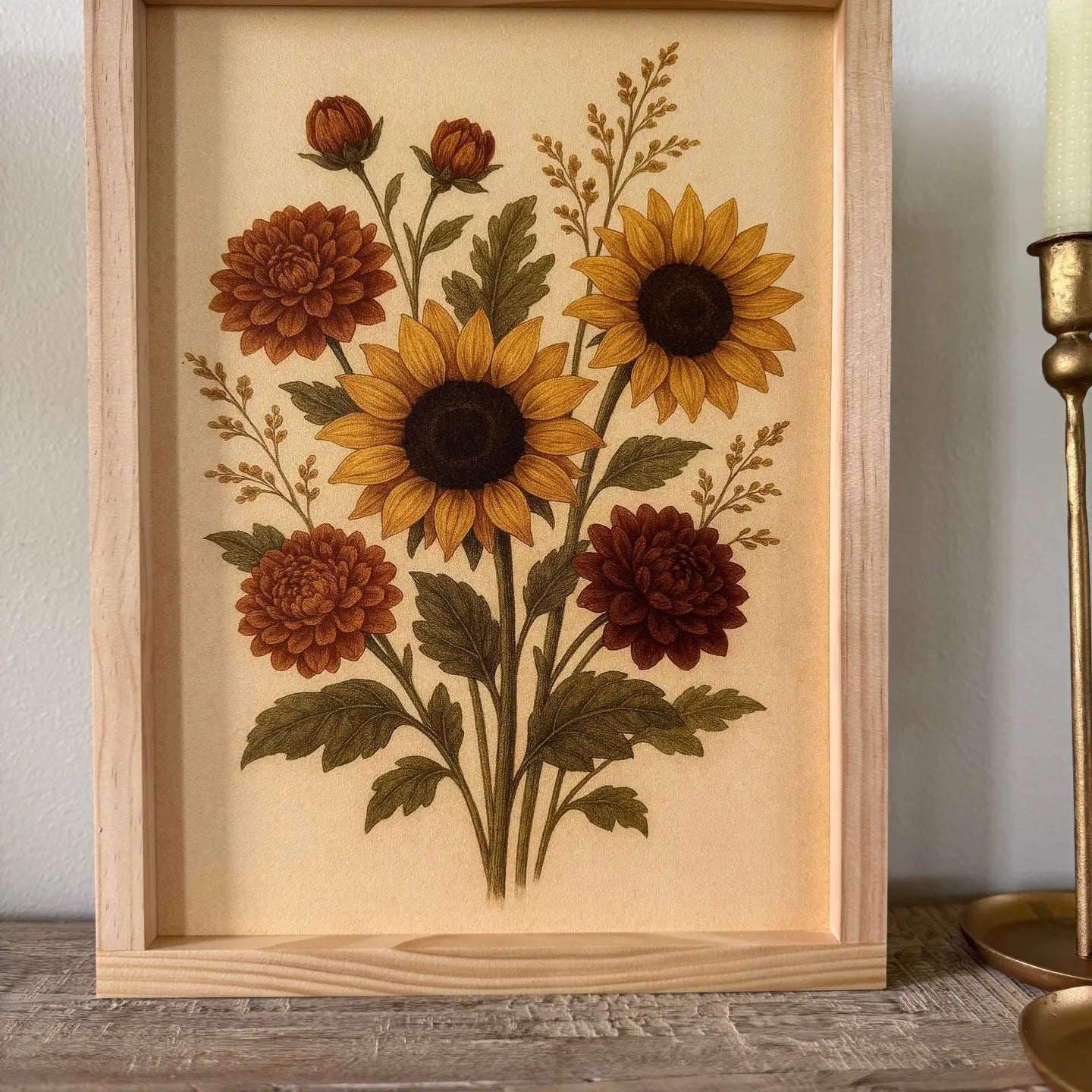 Fall Bouquet Sign
