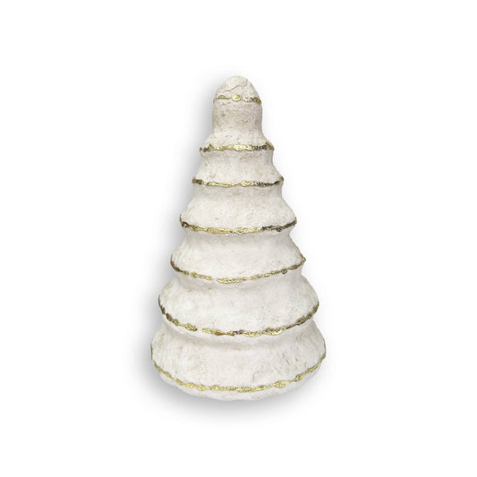 White Paper Mache Trees