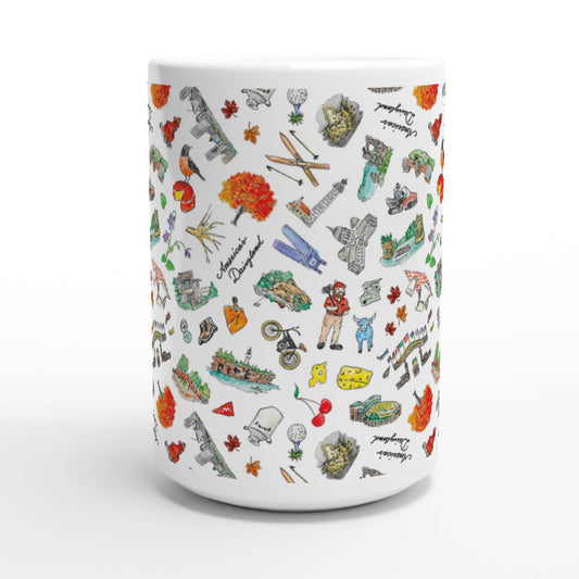 Wisconsin Badger State Mug