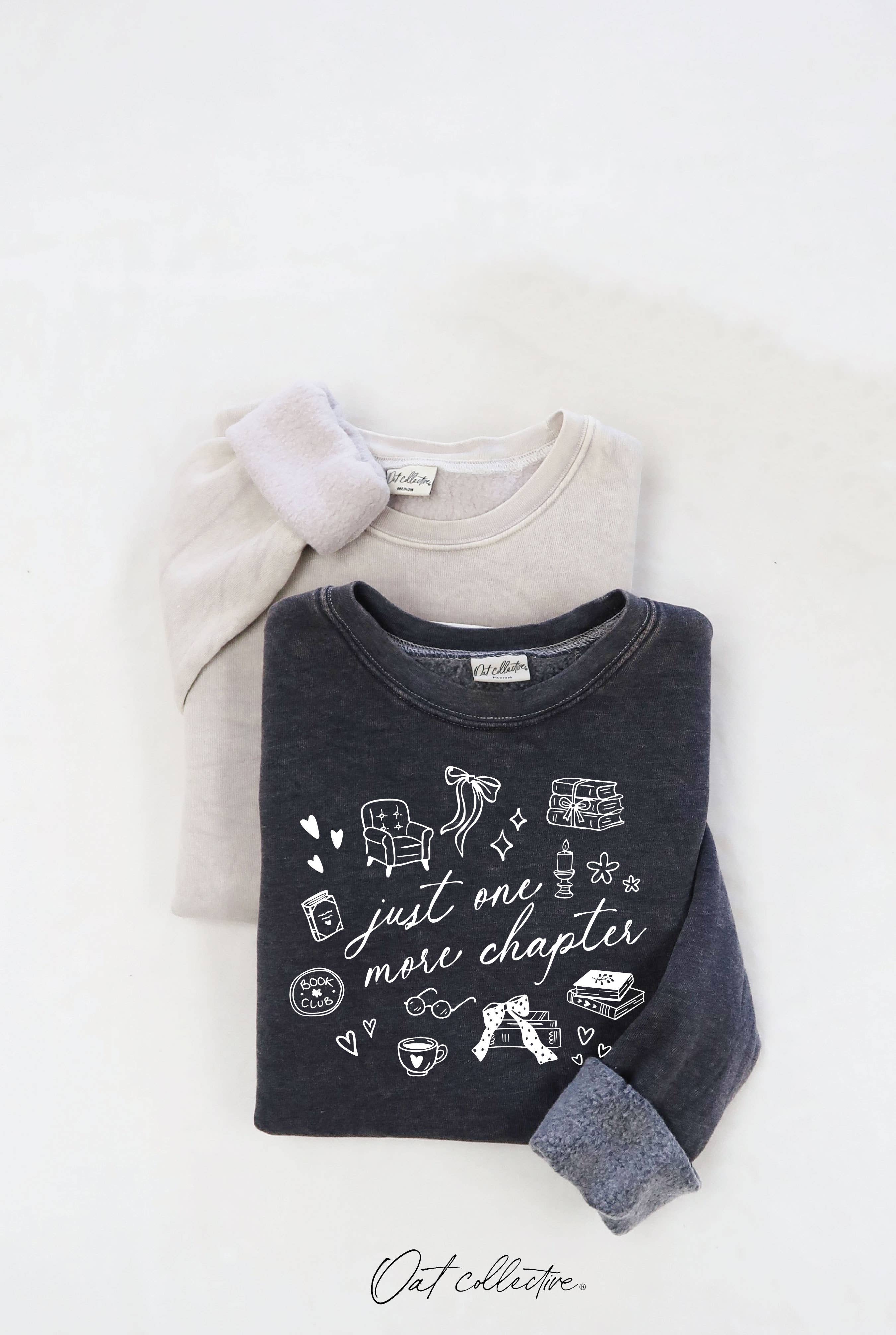 Just One More Chapter Crewneck Sweatshirt