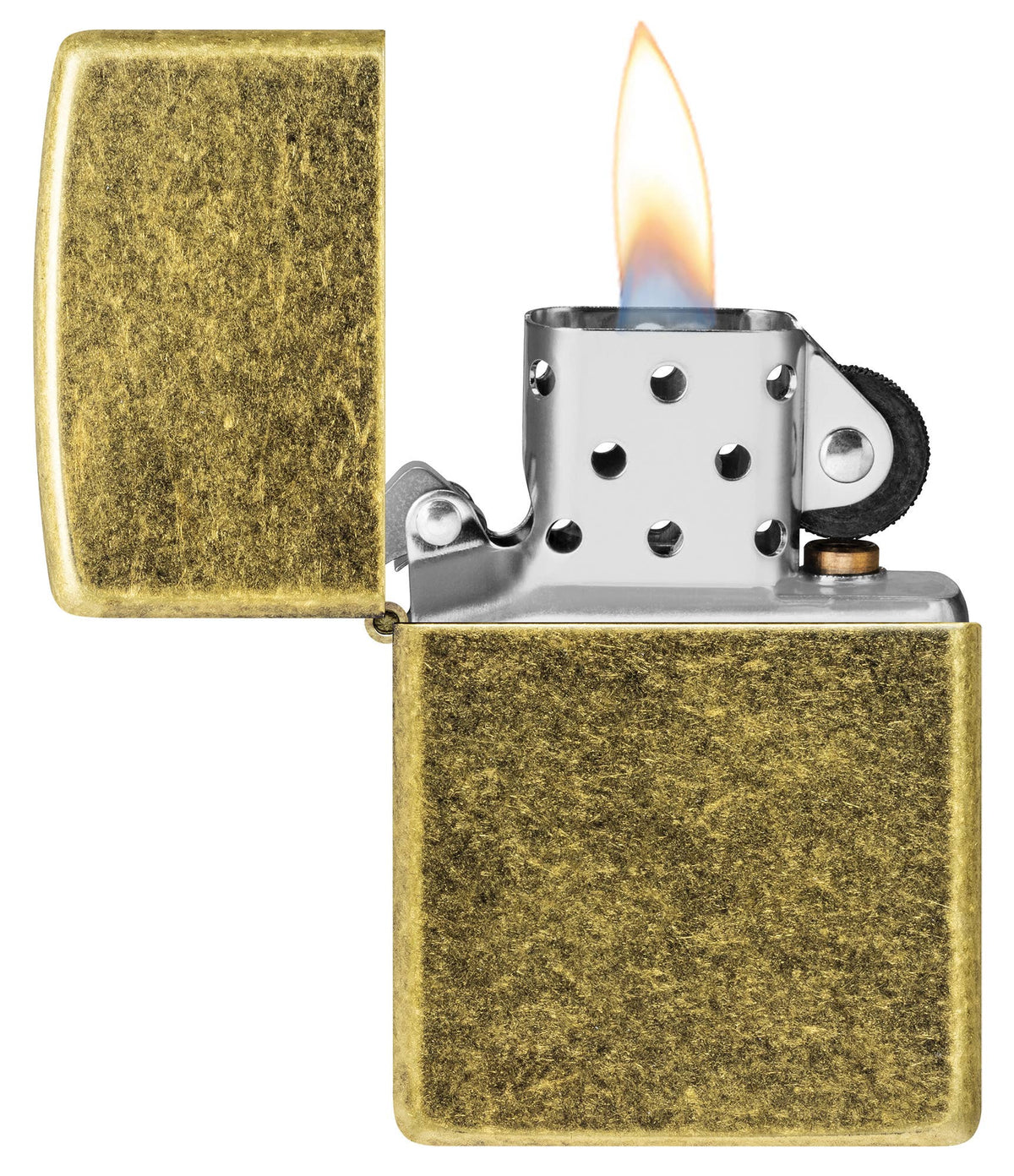 Zippo Classic Antique Brass Windproof Lighter