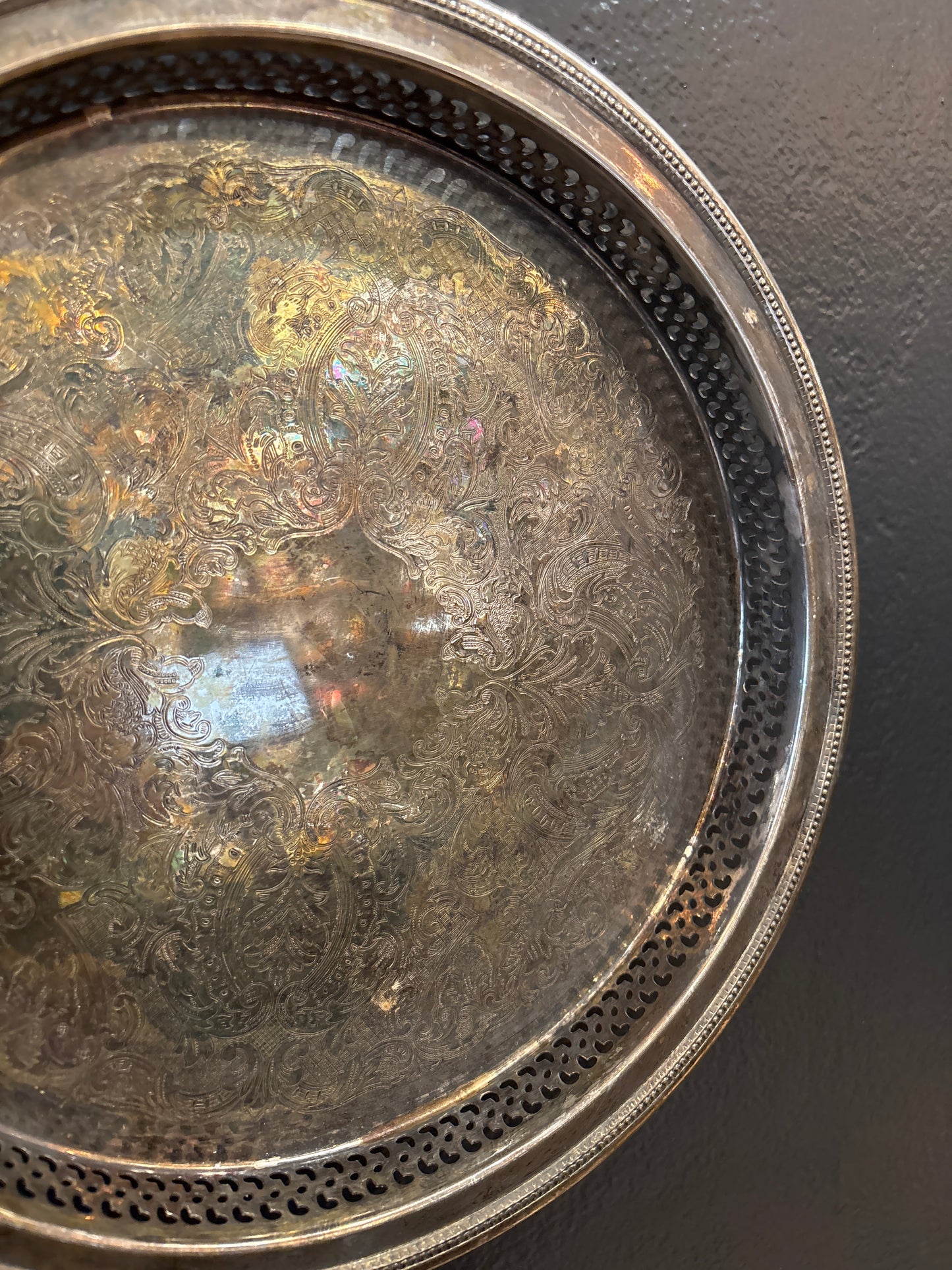Oneida Silver Plated Tray