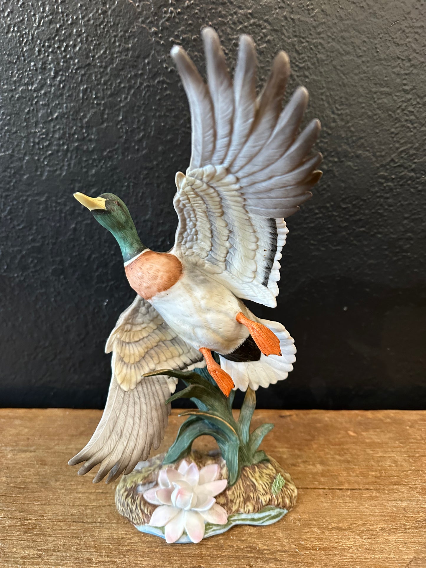 Mallard In Flight Figurine