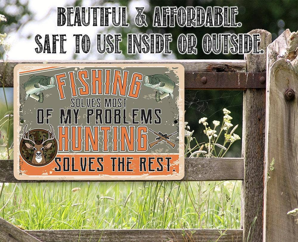 Fishing and Hunting Sign