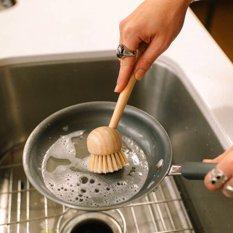 Bamboo Kitchen Dish Scrubber