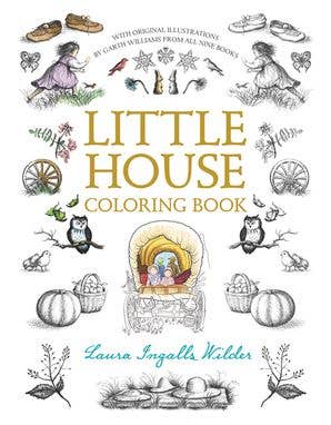 Little House Coloring Book Laura Ingalls Wilder
