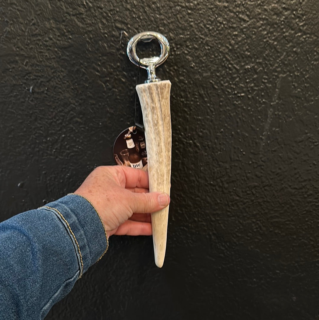 Handcrafted Deer Antler Bottle Opener