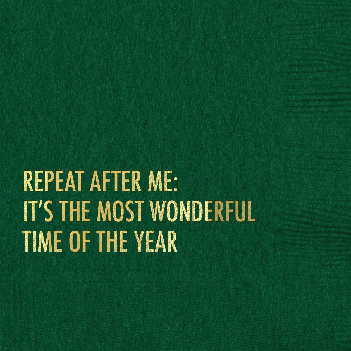 Most Wonderful Time of the Year Cocktail Napkin