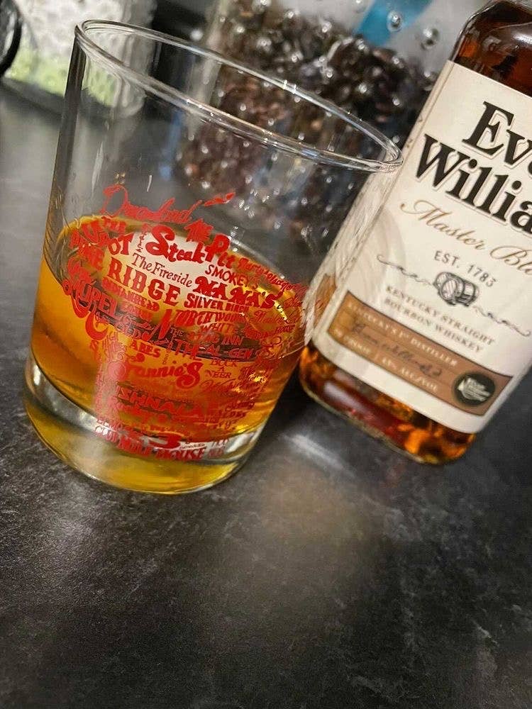 Wisconsin Supper Club Glass
