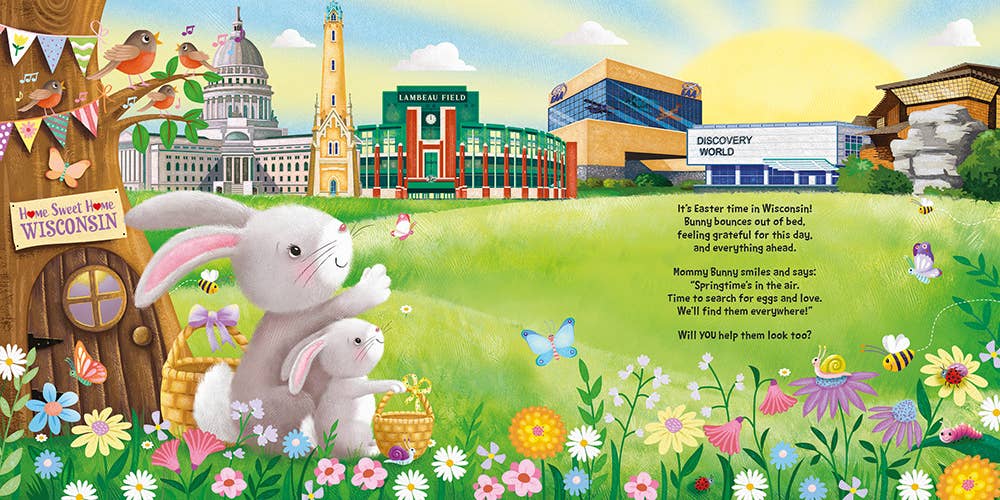 The Easter Egg Hunt in Wisconsin