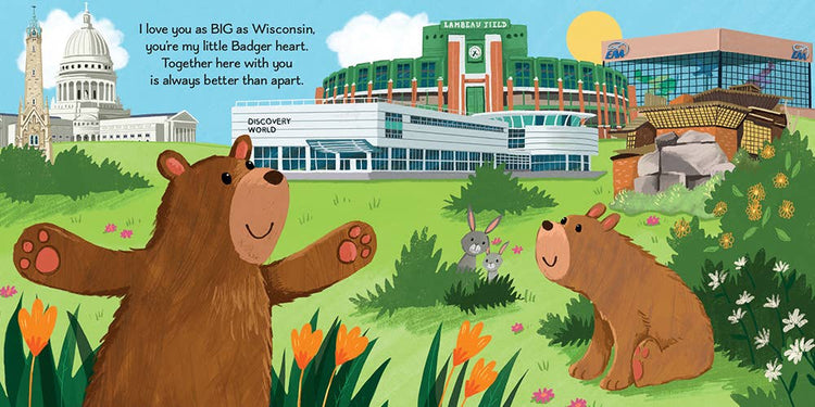 I Love You as Big as Wisconsin | Children's Book