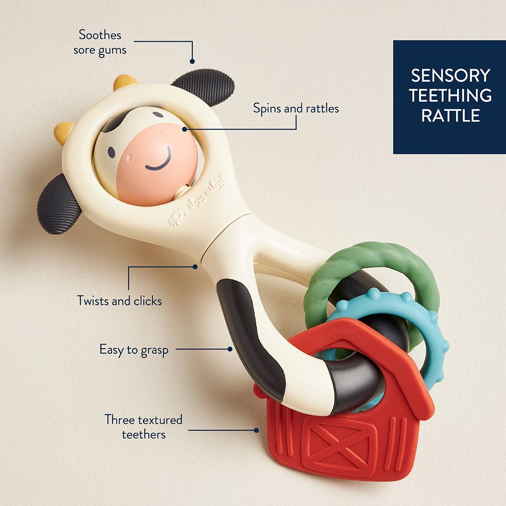 Cow Spinner & Teether