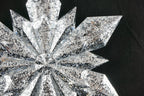 Mercury Silver Snowflake Tree Topper