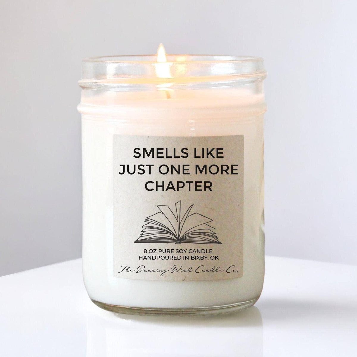 Smells Like Just One More Chapter | Morning Latte Candle