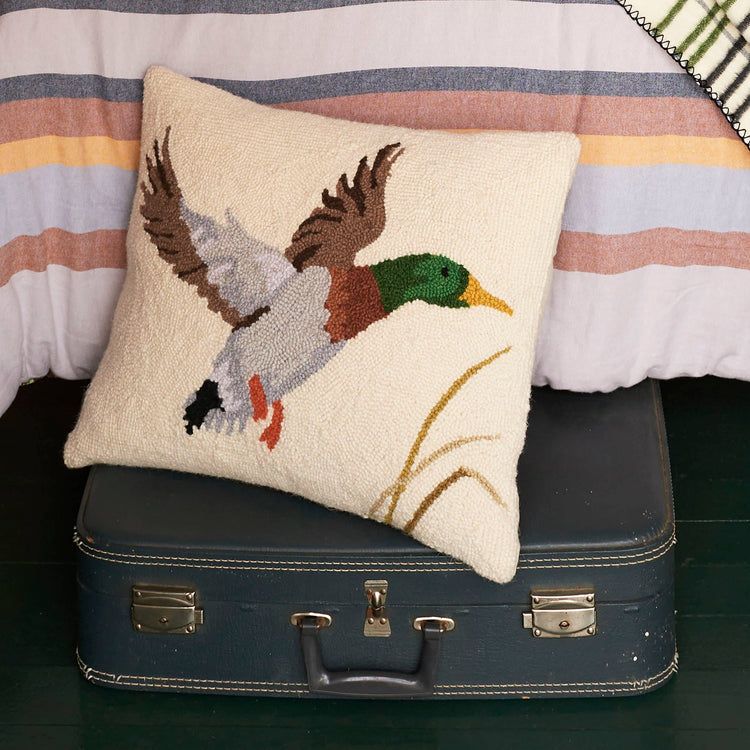 Mallard Duck Hook Pillow