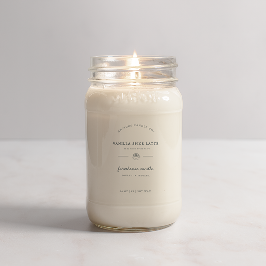 Vanilla Spice Latte Candle