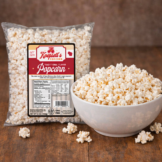 Koepsell’s Traditional Popped Popcorn