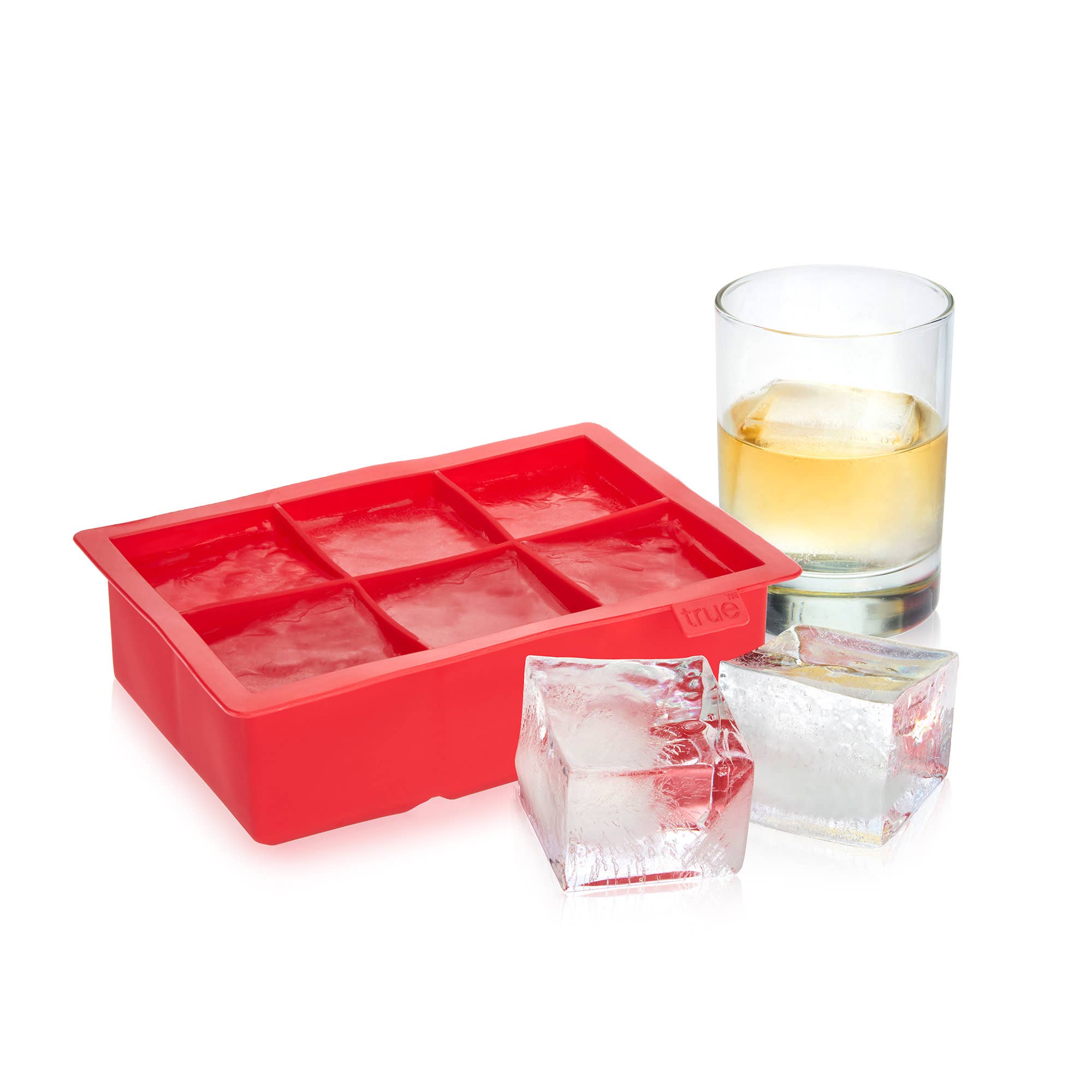 Colossal Silicone 2 inch Ice Cube Tray