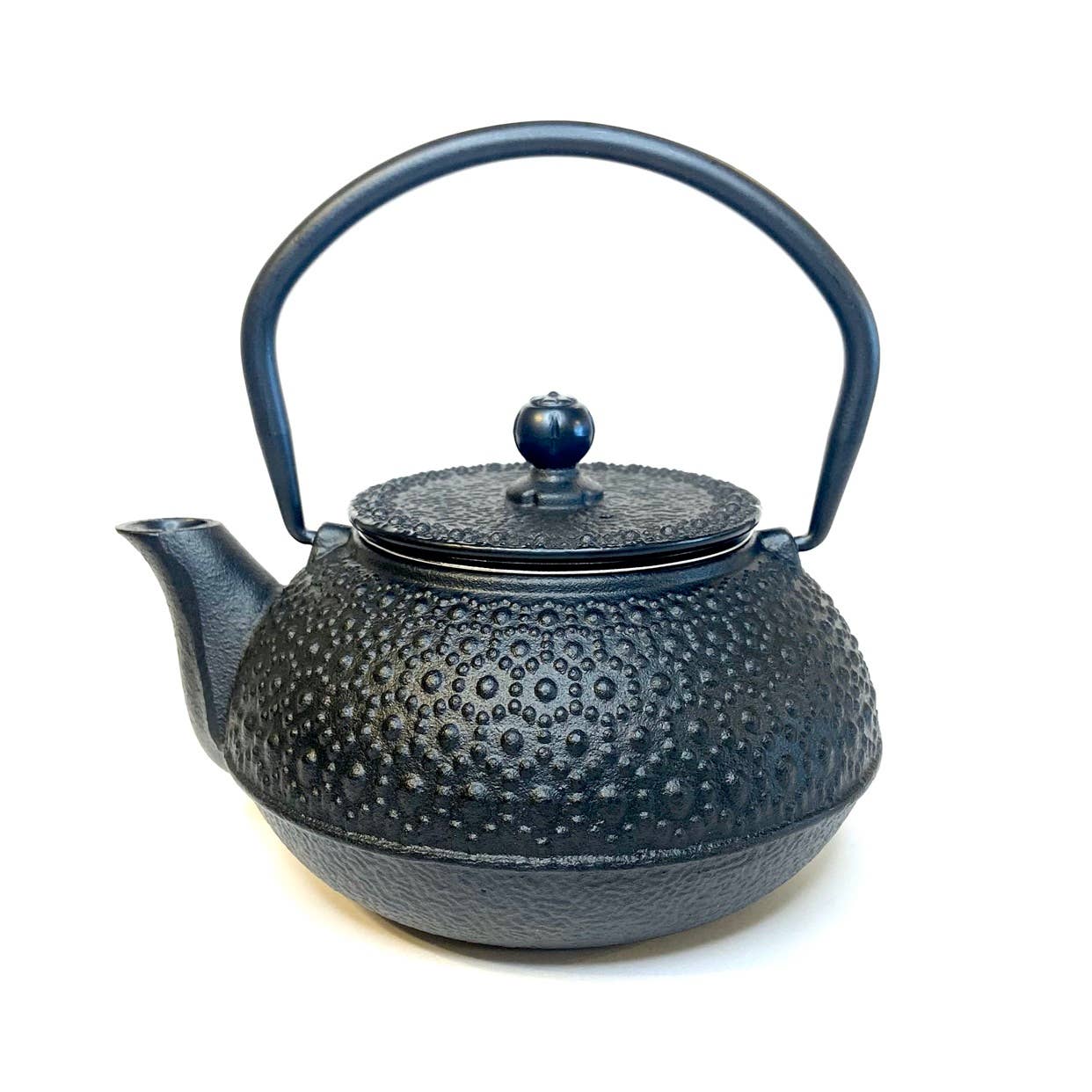 Cast Iron Tea Pot Black