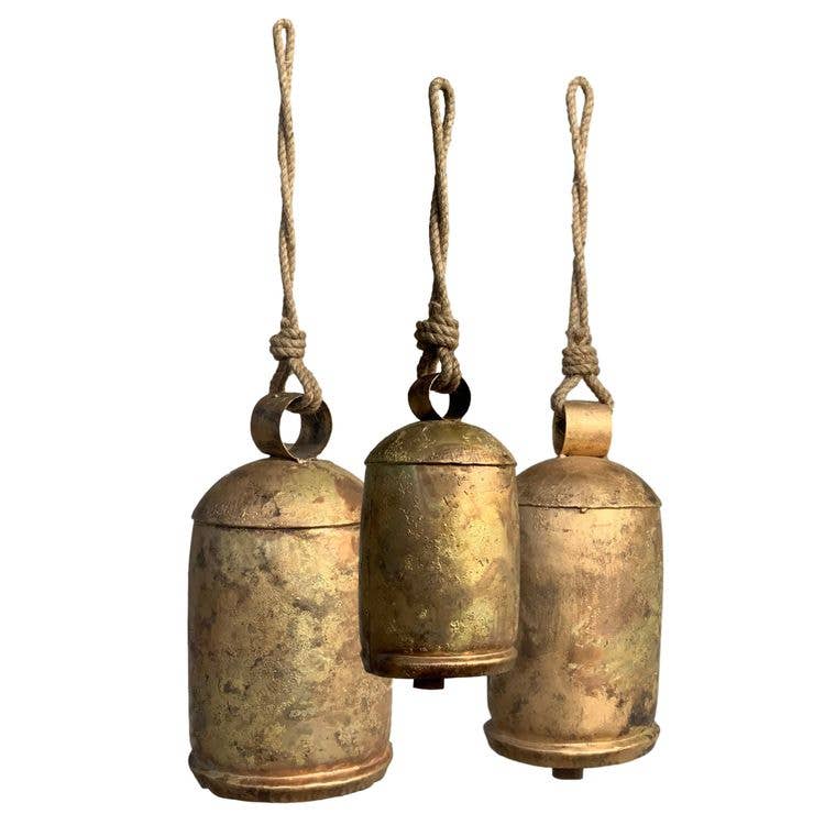 Gold Metal Christmas Cathedral Bell