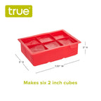 Colossal Silicone 2 inch Ice Cube Tray