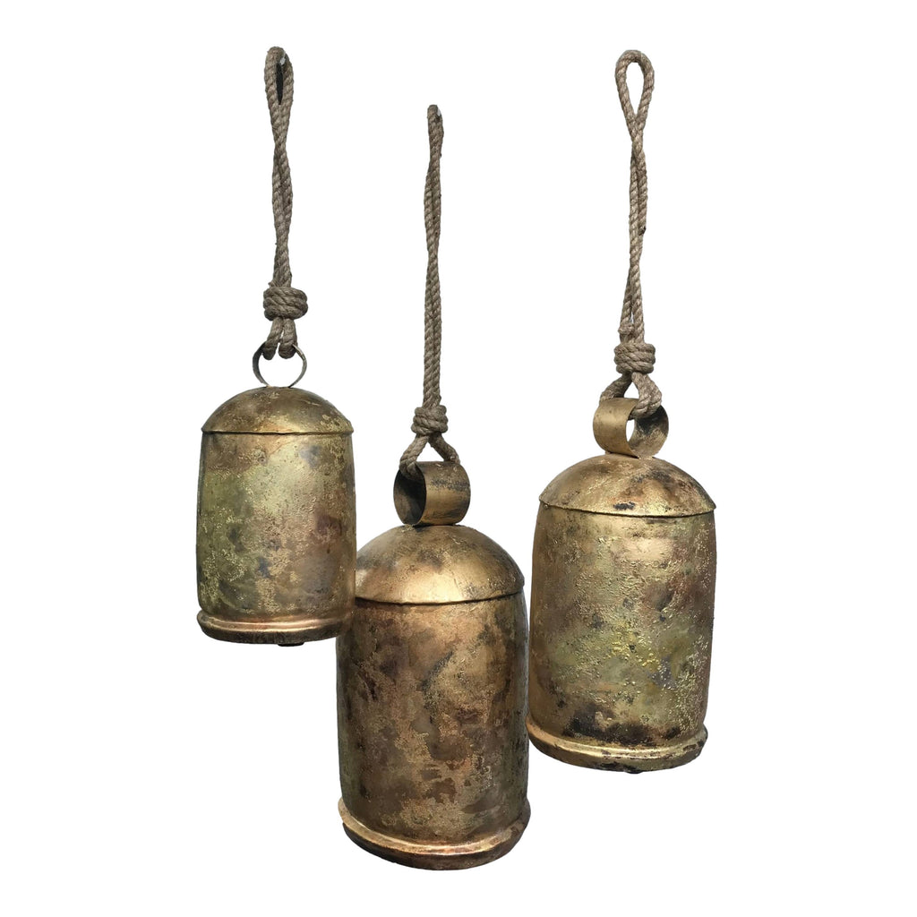 Gold Metal Christmas Cathedral Bell