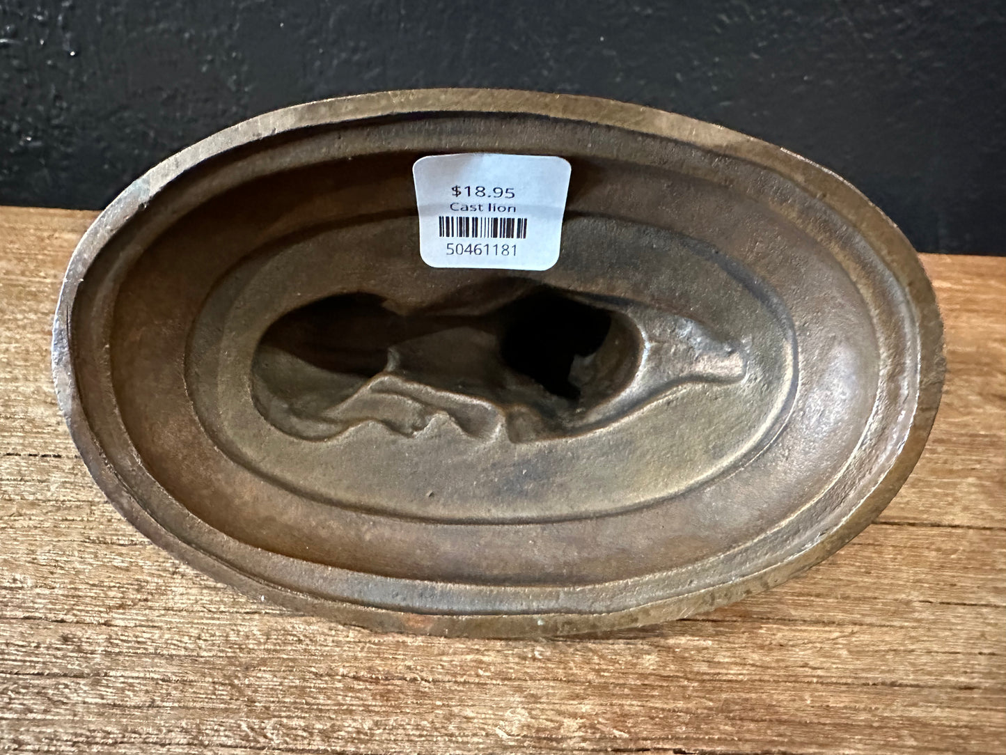 Vintage Cast Lion